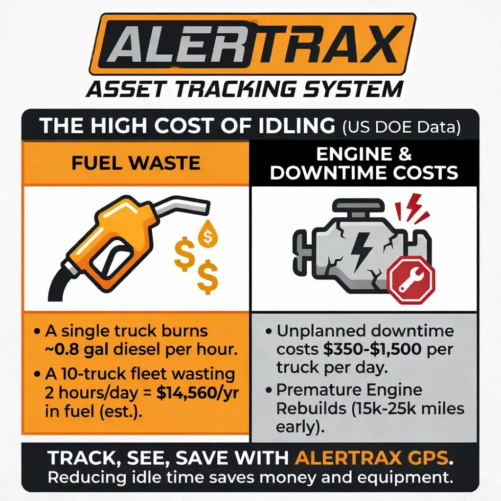 Fleet Fuel Waste From Idle Time